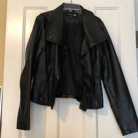Jackets & Blazers - Black leather jacket